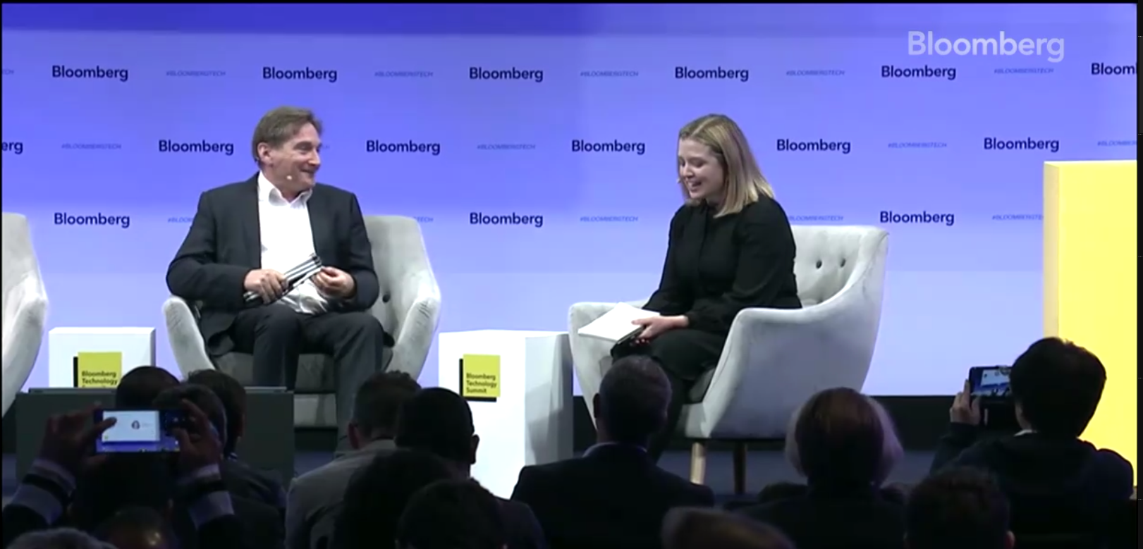 Tom Pey, CEO & Founder, Waymap speaks with Bloomberg’s Amy Thomson at Bloomberg’s Technology Summit